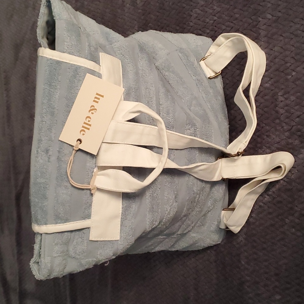 NWT Lu & Elle terry backpack - Picture 3 of 6